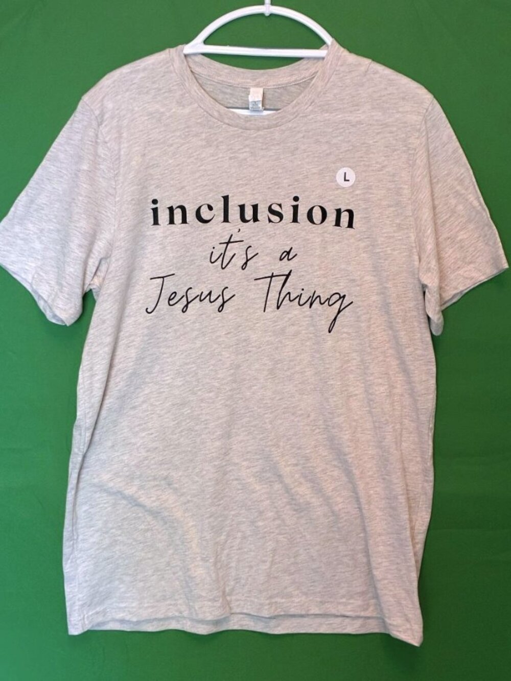NEW "Inclusion it's a Jesus Thing" T-Shirt | Christian Faith Pride Tee